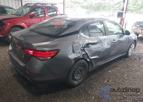 2022 Nissan Sentra S Xtronic Cvt из США, поврежденный, VIN 3N1AB8BV3NY307720